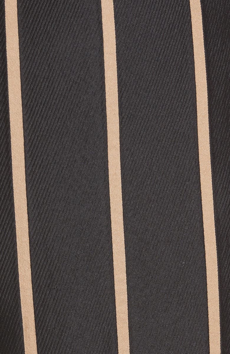 Self-Portrait Stripe Crop Trouser, Alternate, color, 