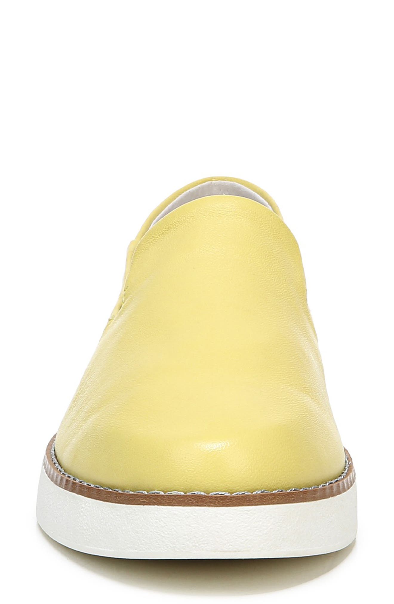 Iconic Flat, Alternate, color, LIGHT YELLOW LEATHER