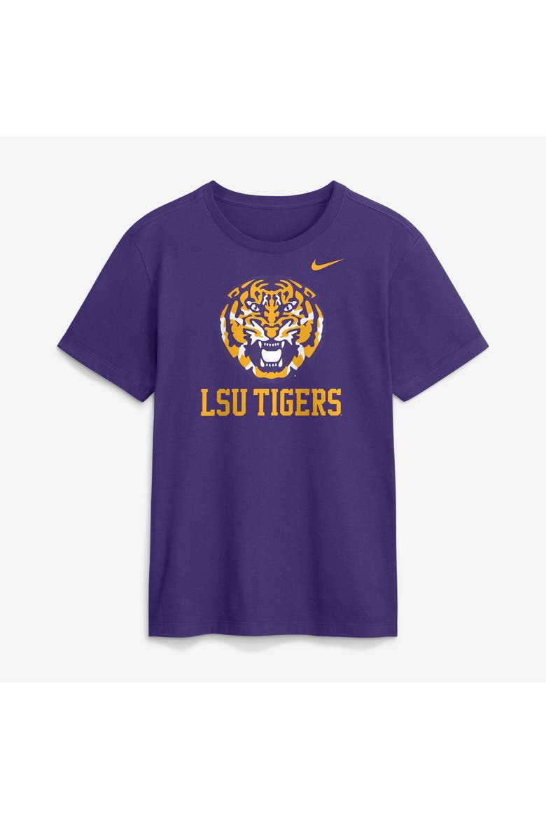 Men's Nike  Purple LSU Tigers Primetime Logo Mantra T-Shirt, Main, color, Purple