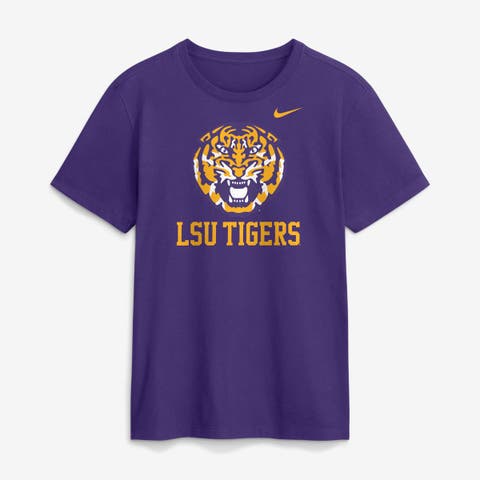 Men's Nike  Purple LSU Tigers Primetime Logo Mantra T-Shirt