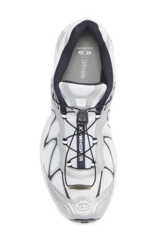Salomon Gender Inclusive Xt-whisper Sneaker In White