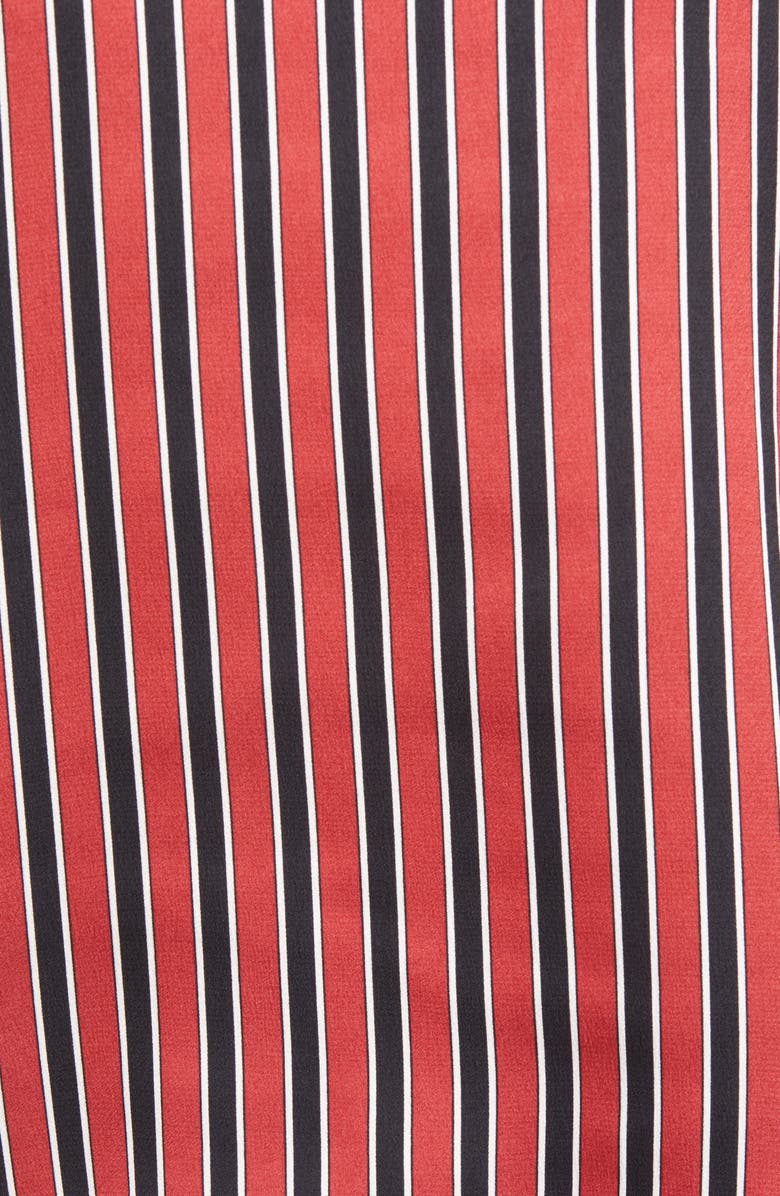 Anne Klein Vertical Stripe Charmeuse Camisole, Alternate, color, 