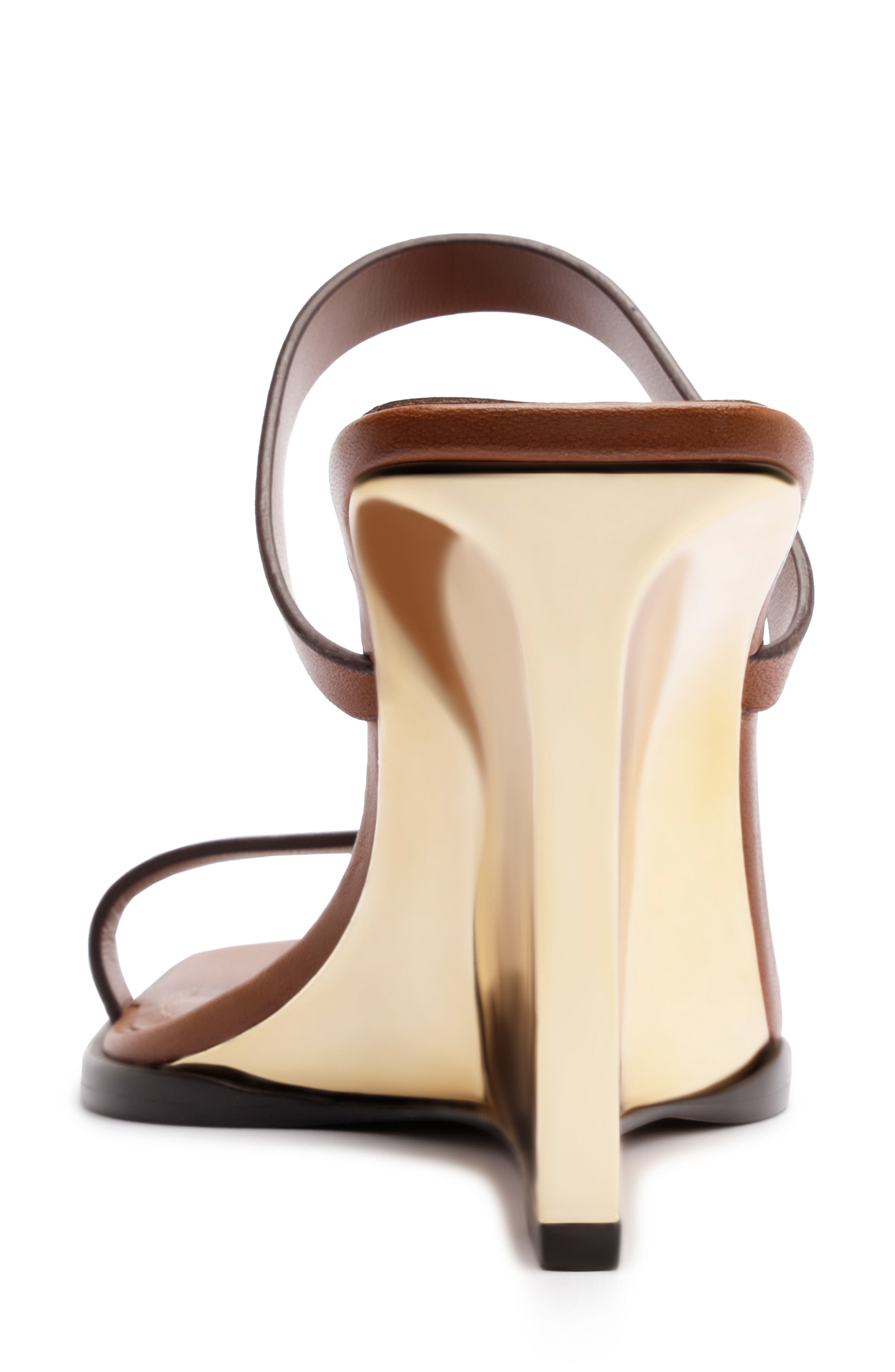Alex Wedge Slide Sandal, Alternate, color, WARM CARAMEL