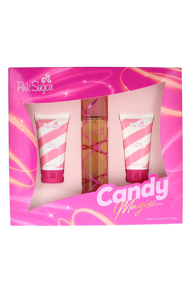 Pink Sugar Candy Magic Fragrance Set, Main, color, 