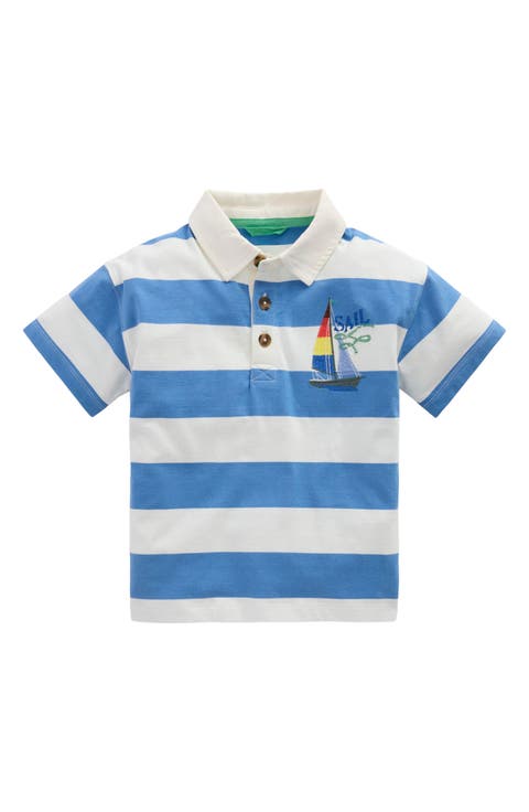 Kids' Embroidered Cotton Polo (Toddler, Little Kid & Big Kid)
