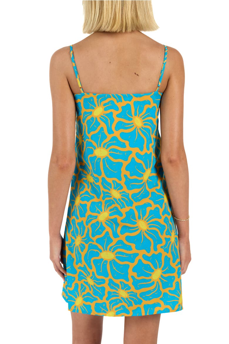 The 1979 - Sunset Mini Dress, Alternate, color, Teal