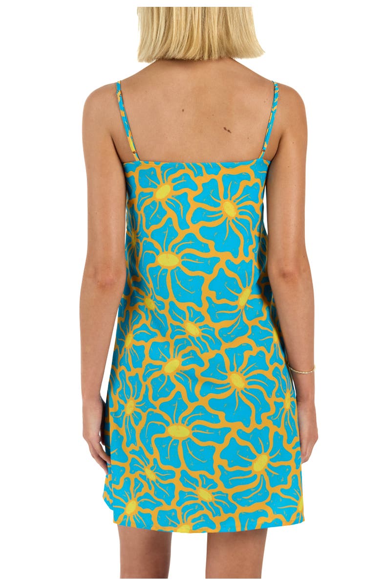 Kenny Flowers The 1979 - Sunset Mini Dress, Alternate, color, Teal
