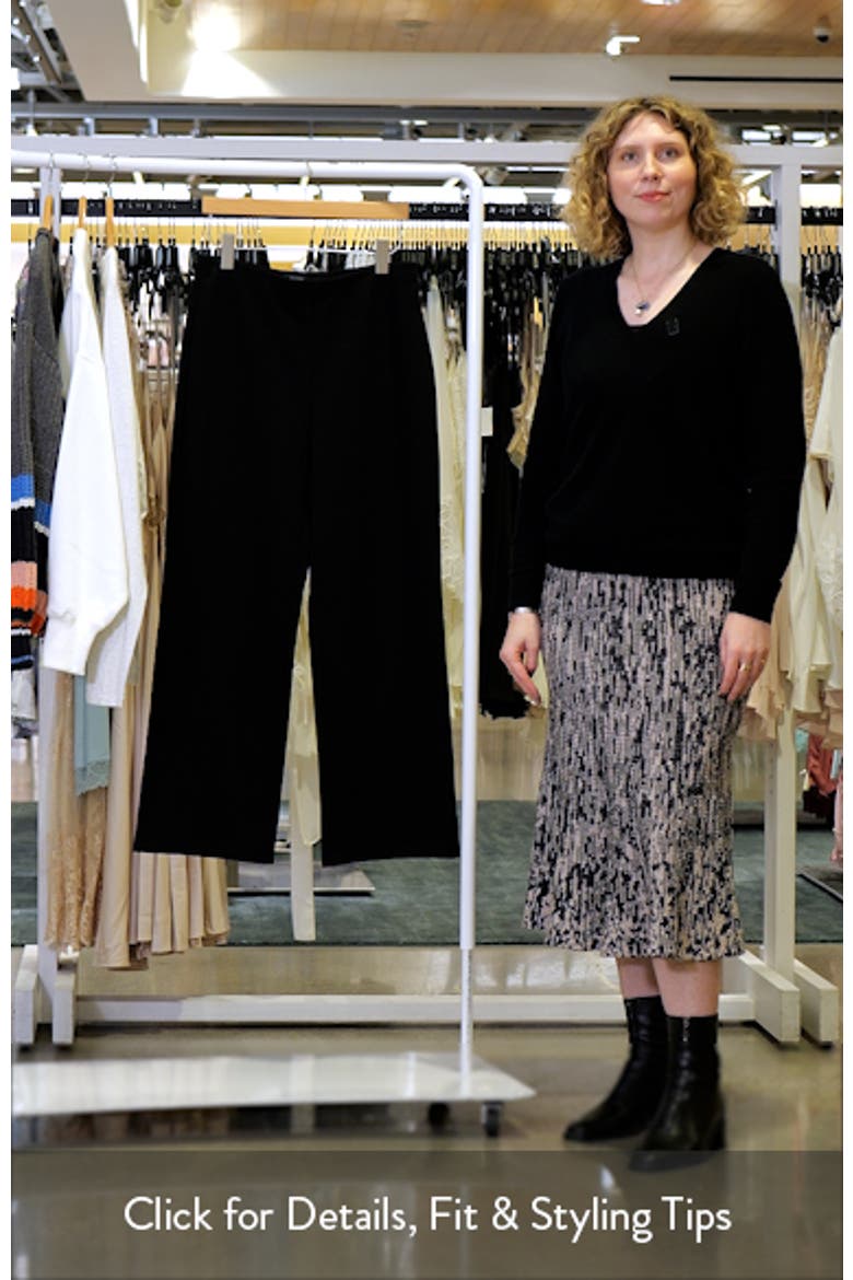 Ponte Straight Leg Pants video