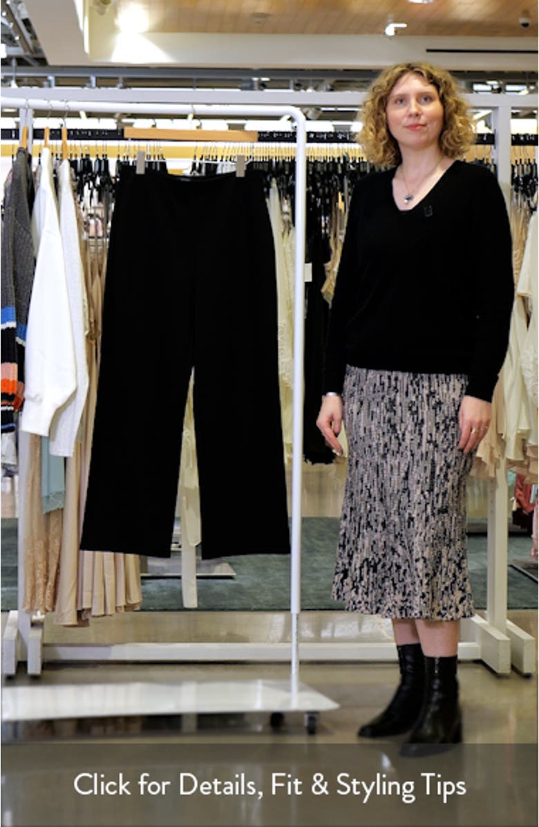 Ponte Straight Leg Pants, sales video thumbnail