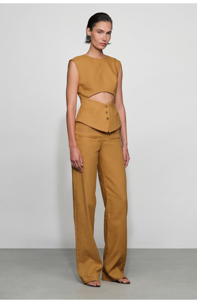 Et Ochs Conan Suiting Pant, Alternate, color, Butterscotch