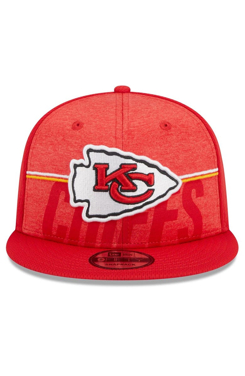 New Era Men's New Era Red Kansas City Chiefs 2023 NFL Training Camp 9FIFTY Snapback Hat, Alternate, color, 