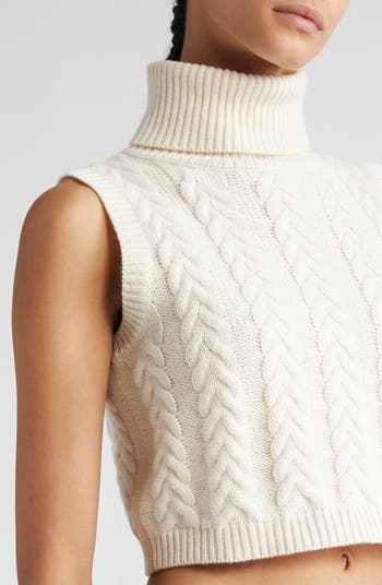 Tシャツ・カットソー S Max Mara La Polle High Neck Wool Cable Knit Charcoal 93660 MUSINSA | S MAX MARA La Polle High Neck Wool Cable Knit