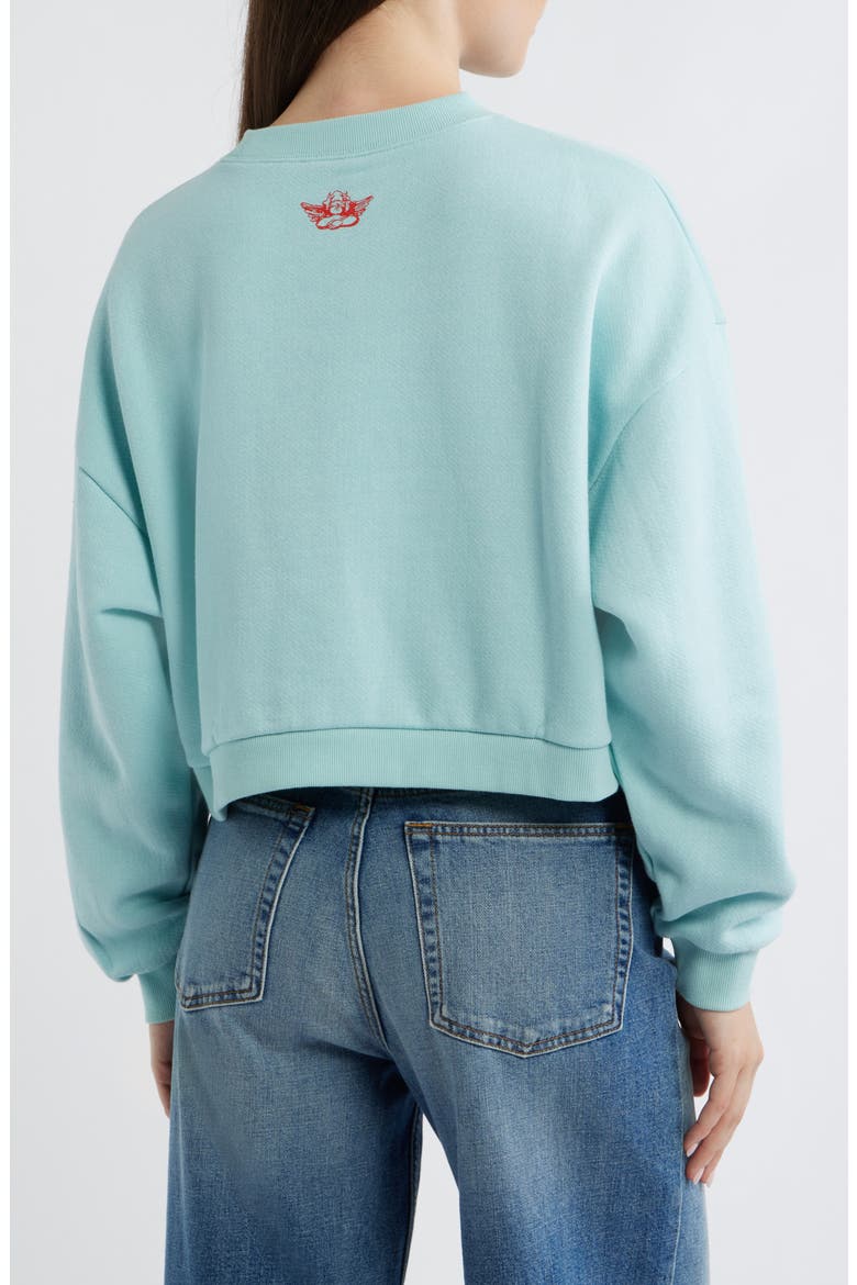 Main Squeeze Kara Crop Sweatshirt, Alternate, color, BLUE