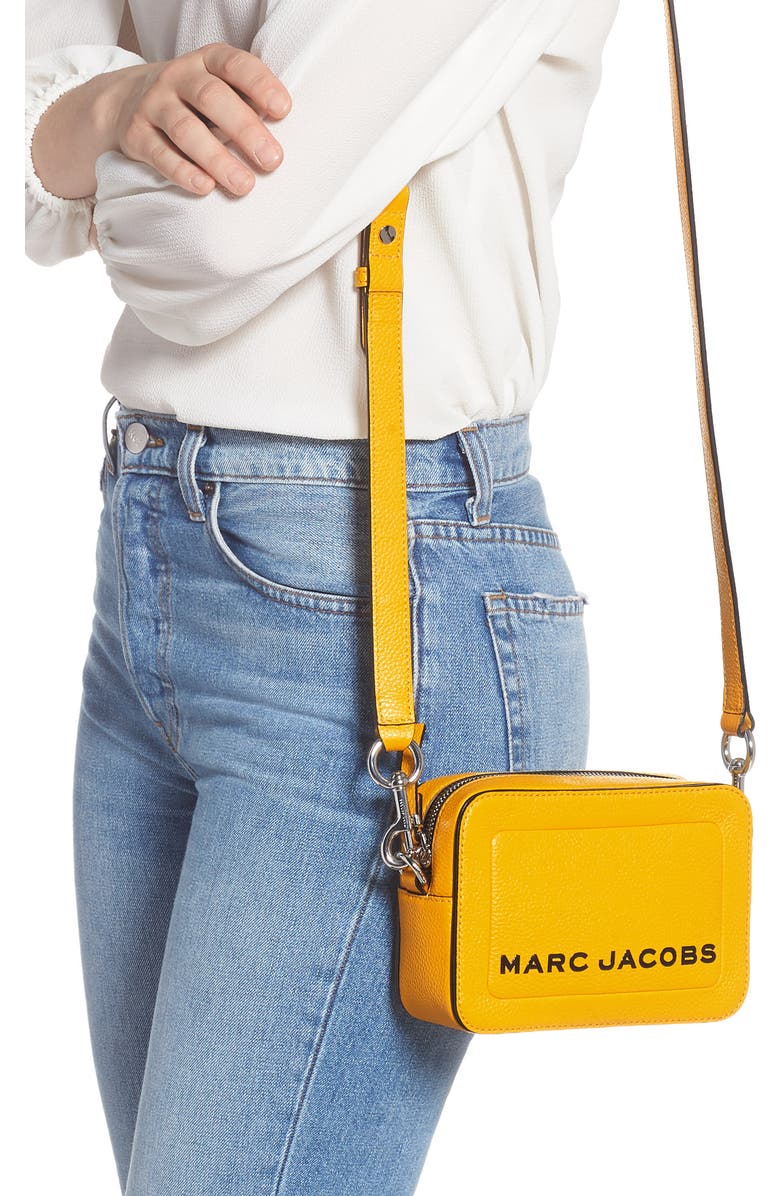 Marc Jacobs The Box Leather Crossbody Bag, Alternate, color,