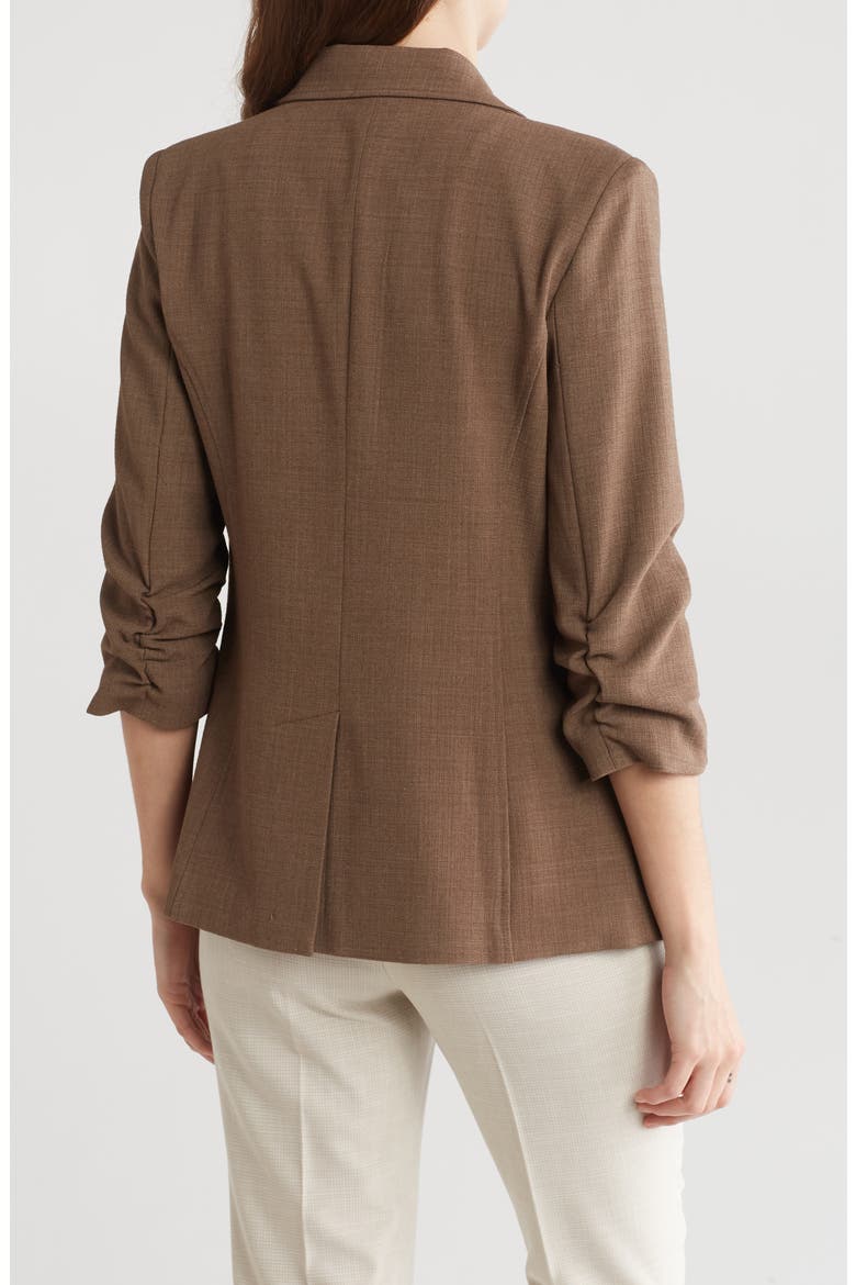One-Button Blazer, Alternate, color, BARK