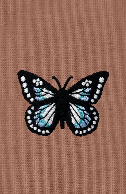 DALIX DALIX BUTTERFLY WOMENS RELAXED TEE 