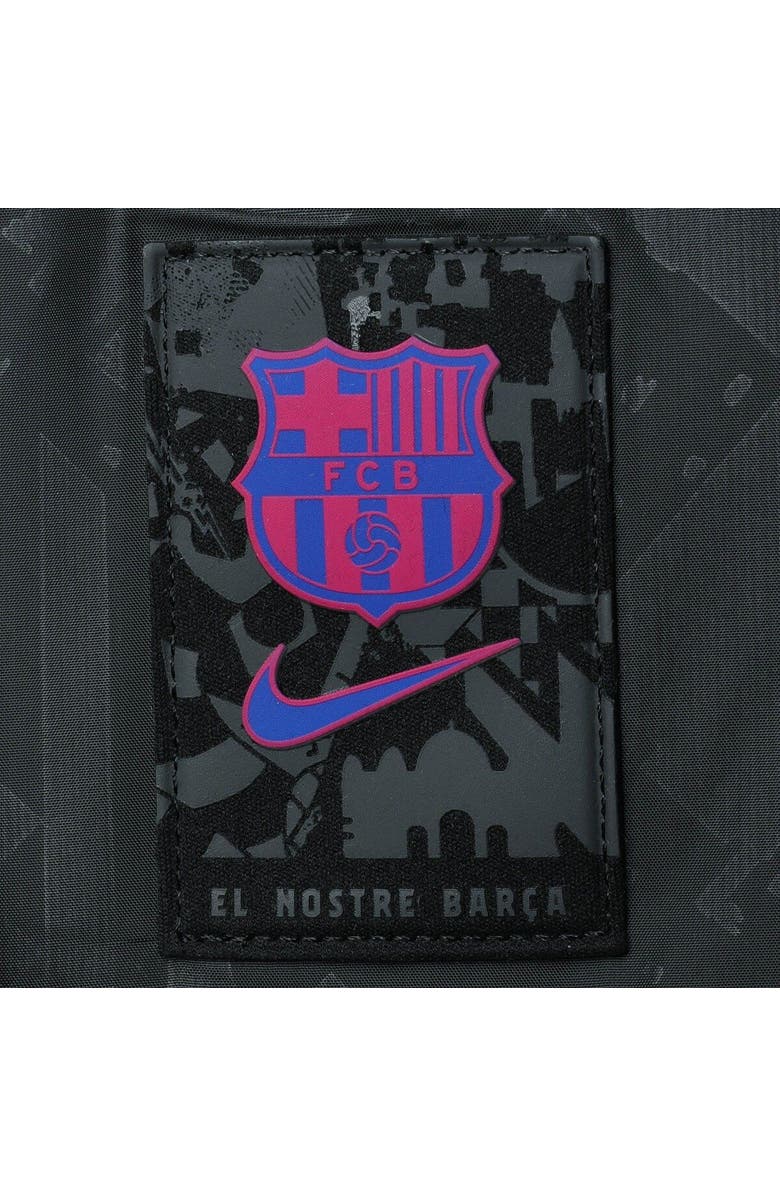 Nike Youth Nike Black Barcelona Academy Raglan Full-Zip Jacket, Alternate, color,