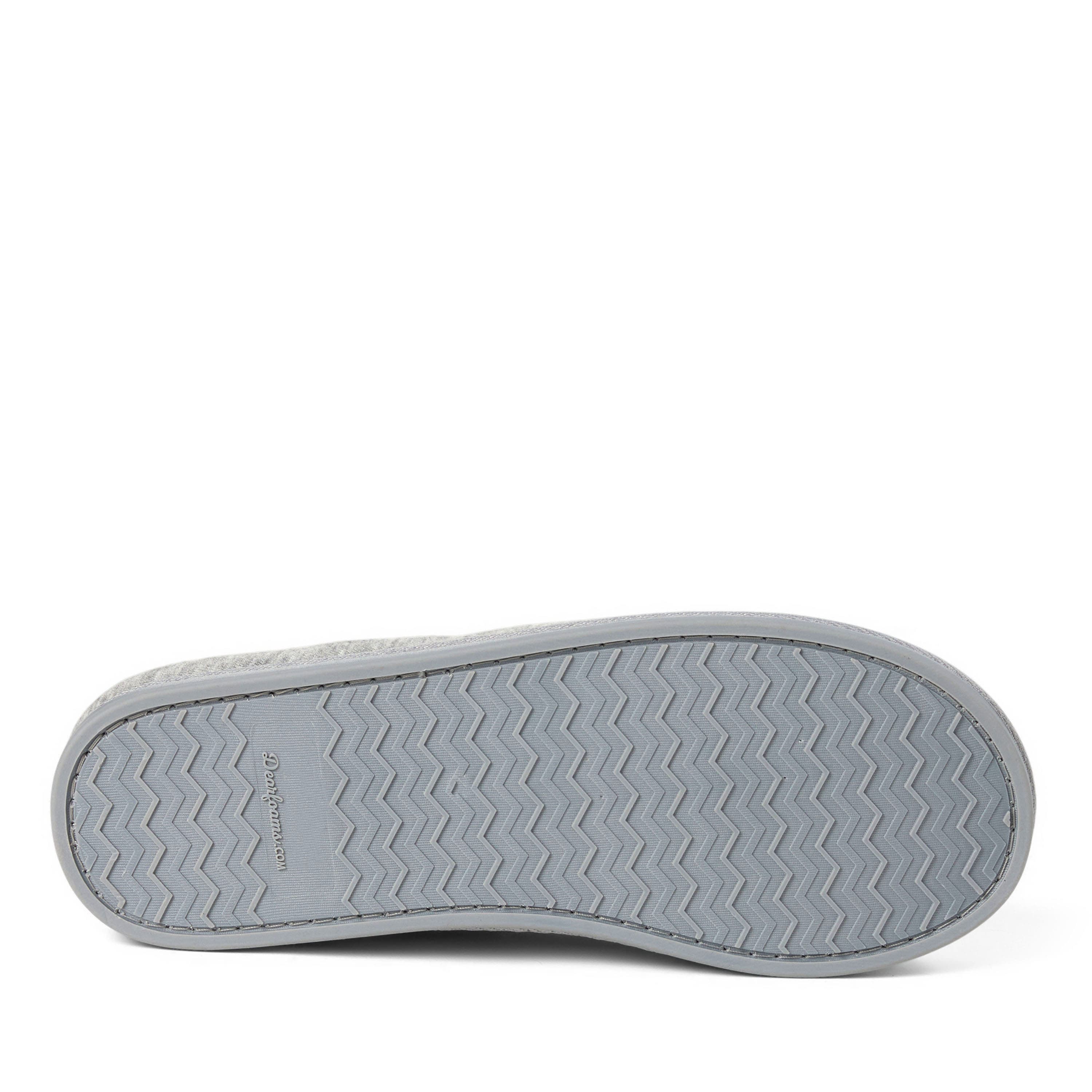 Christmas Morning Crew Slippers, Alternate, color, LIGHT HEATHER GREY