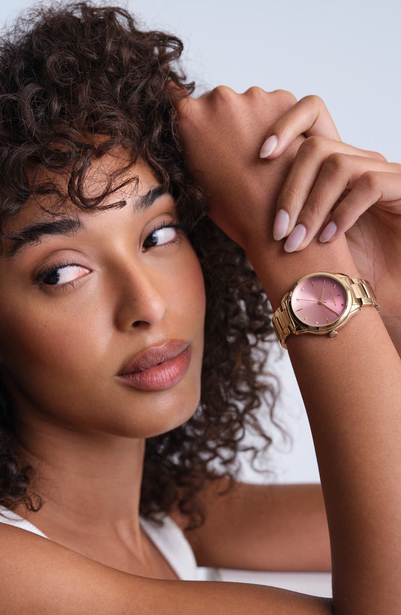 Olivia Burton Color Wave Bracelet Watch, 36mm, Alternate, color, 