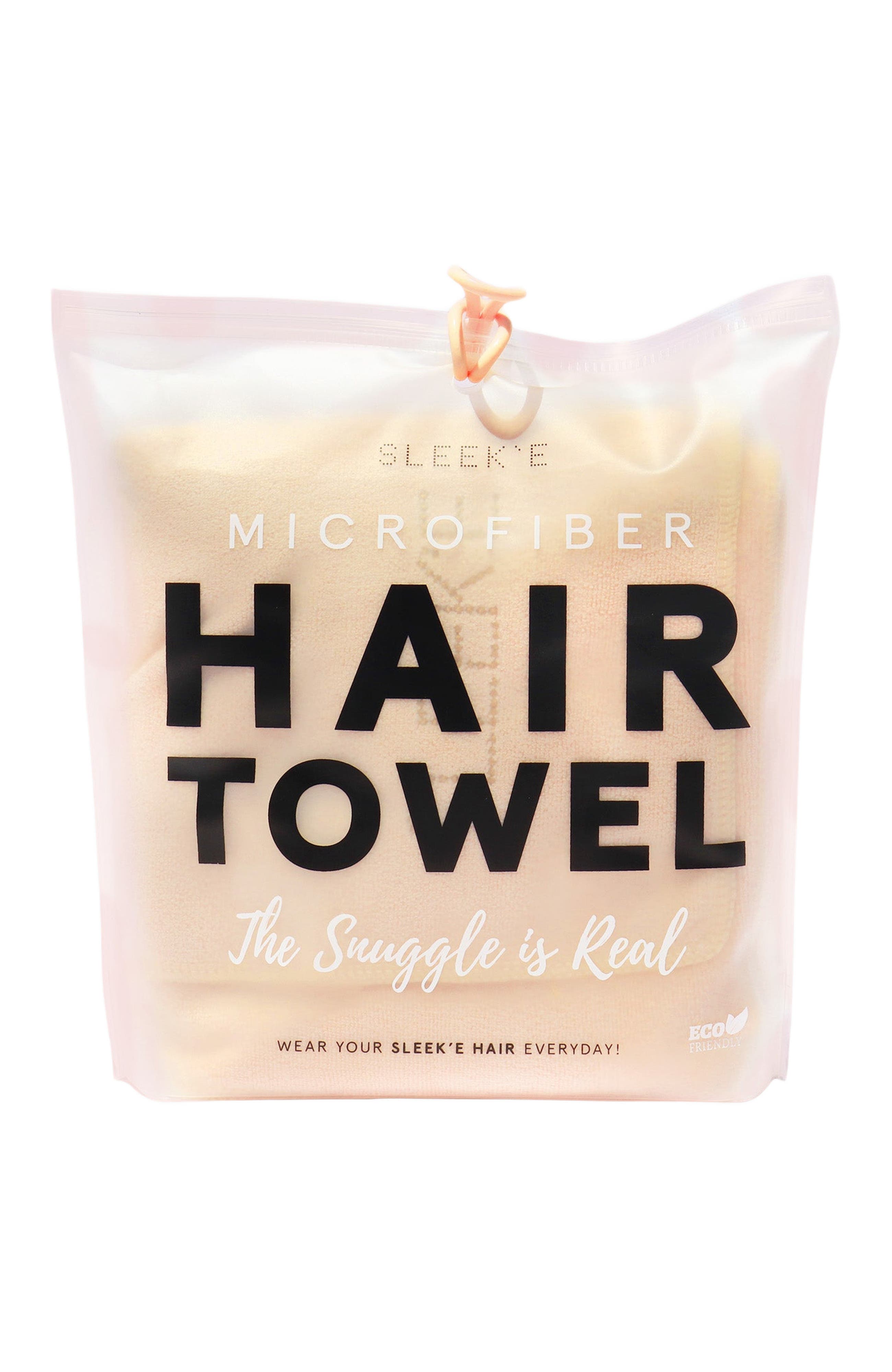 SLEEKE HAIR Microfiber Hair Towel in Sand 
