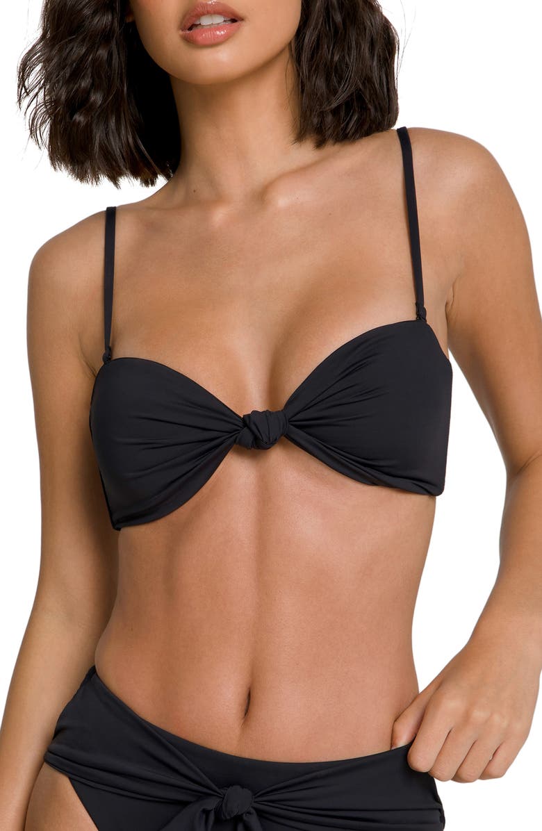 Good American Sexy Twist Swim Top, Main, color,