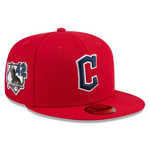 Men's New Era Red Cleveland Guardians 2026 Jackie Robinson Day 59FIFTY Fitted Hat