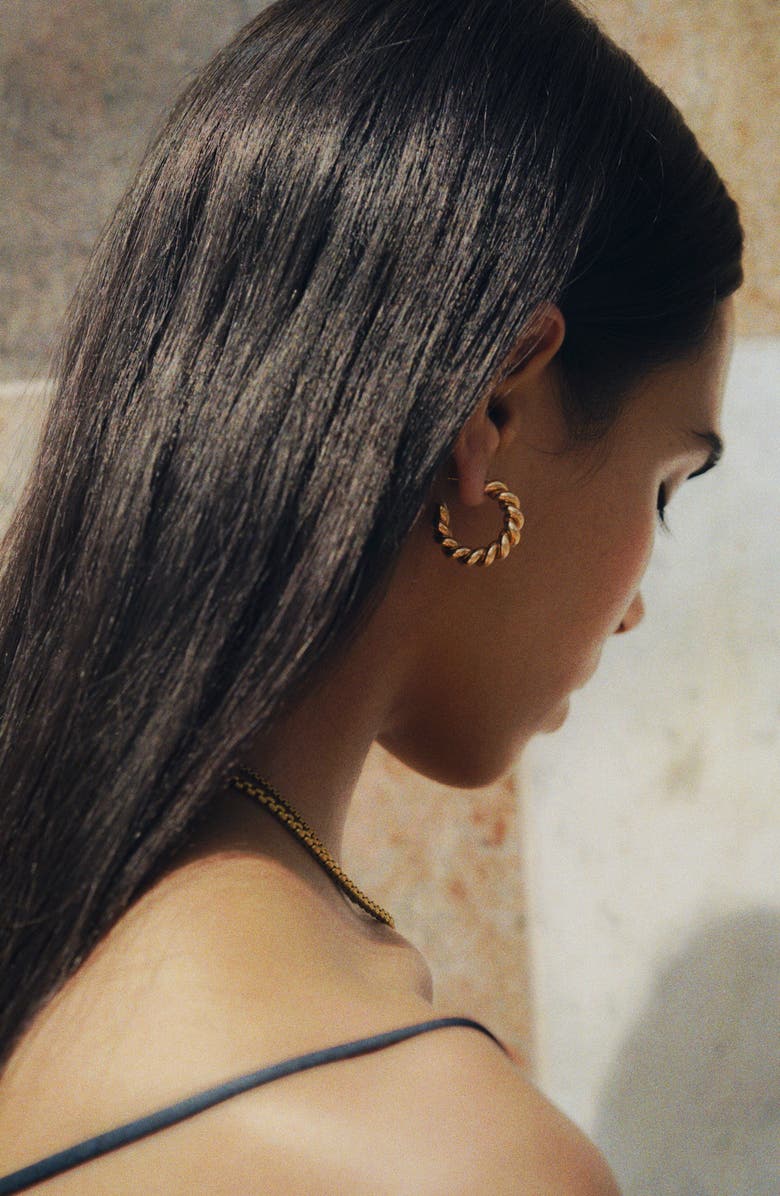 Laura Lombardi Mella Hoop Earrings, Alternate, color,