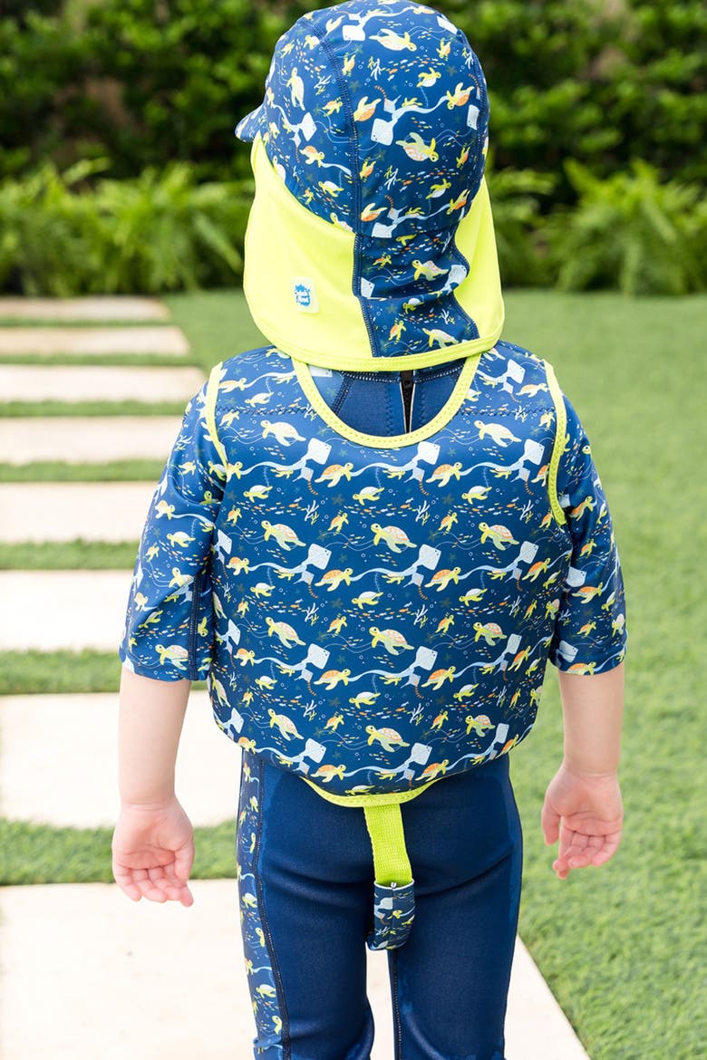 Legionnaire Sun Hat, Alternate, color, Turtle Tide