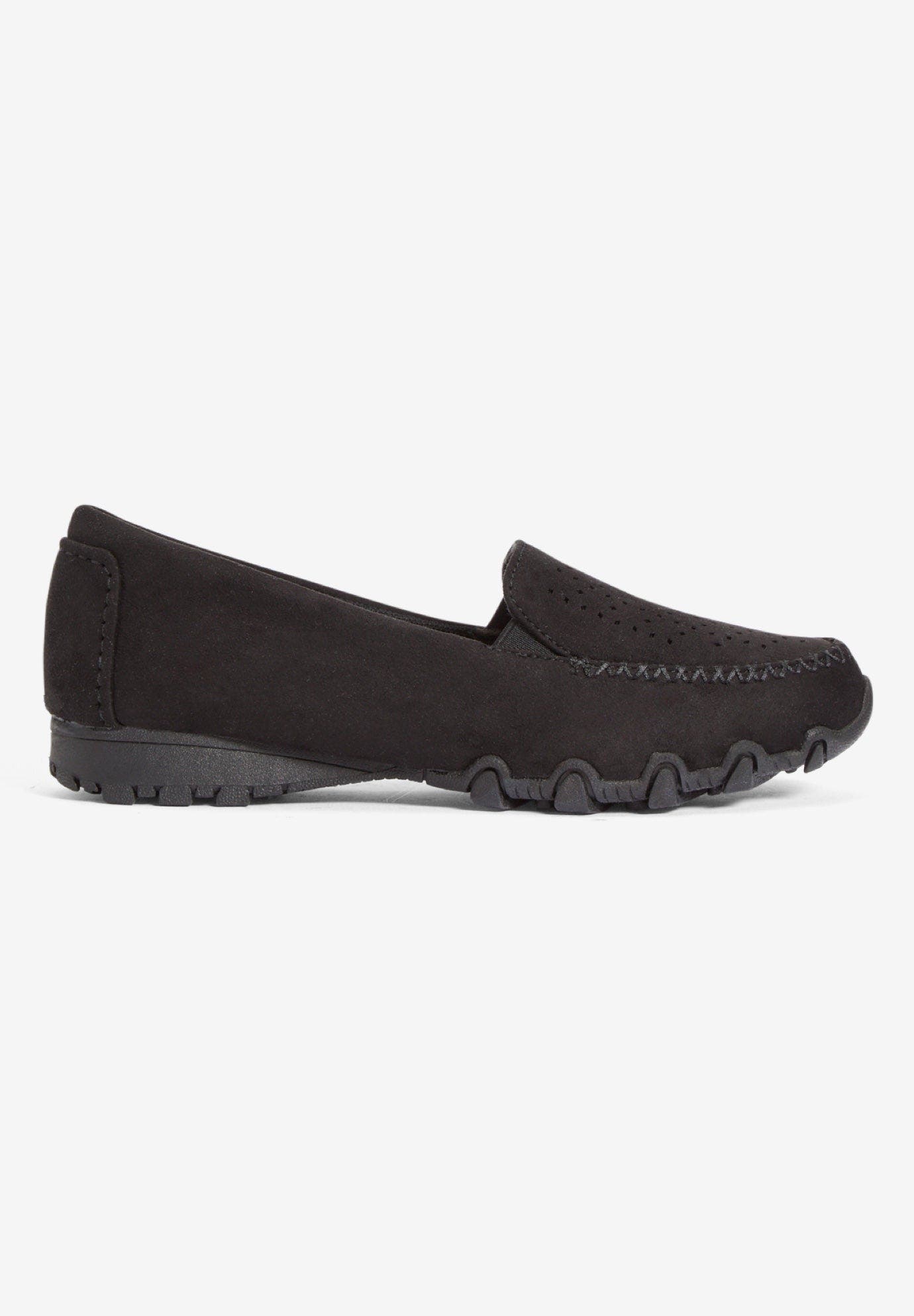 Comfortview The Pax Slip On Flat, Alternate, color, Black
