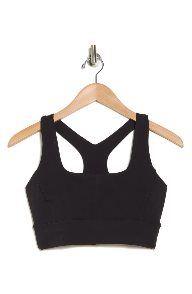 Z by Zella Perform Sports Bra, Alternate, color, Black