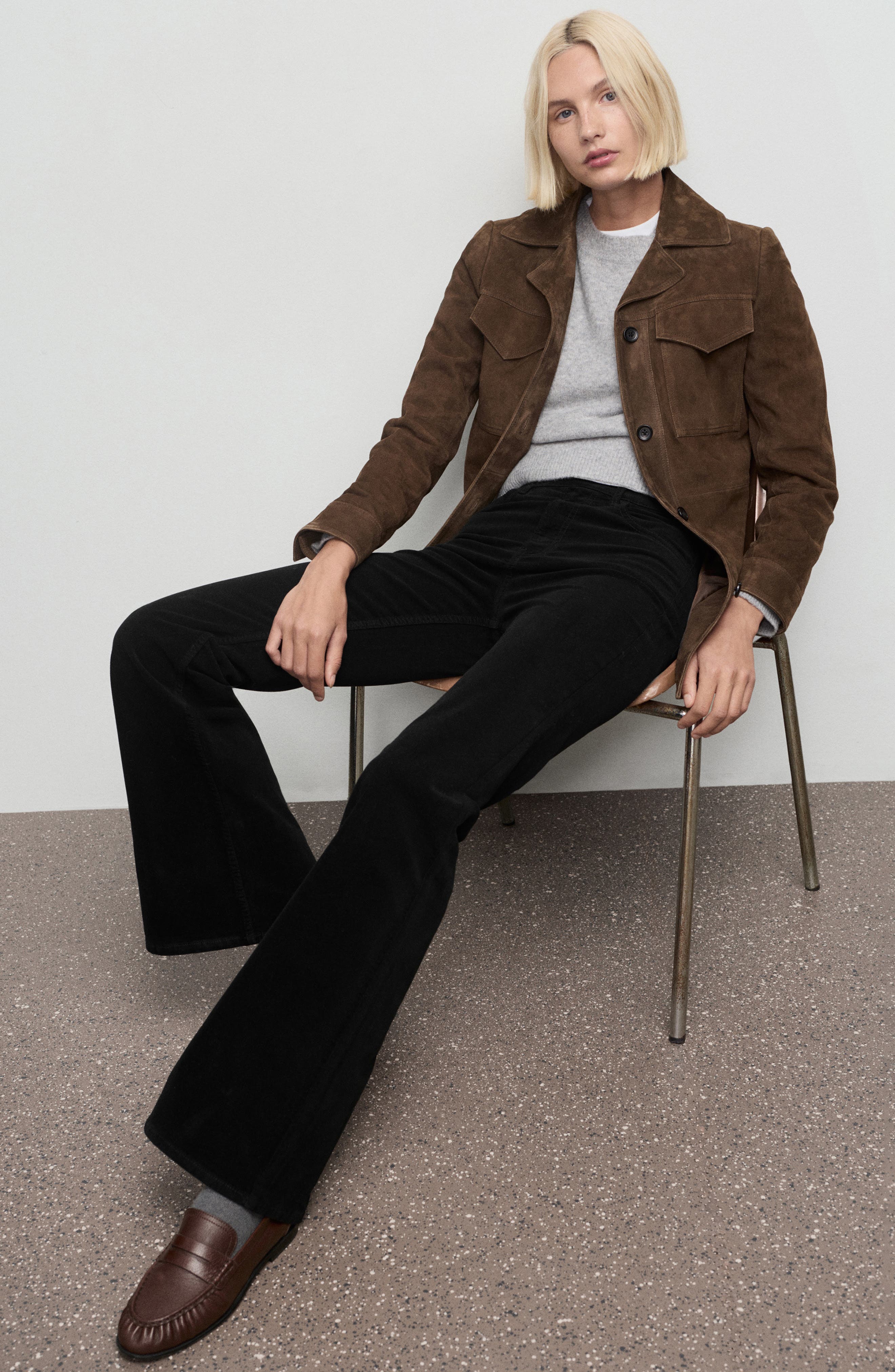 Flare Velvet Jeans - image 2