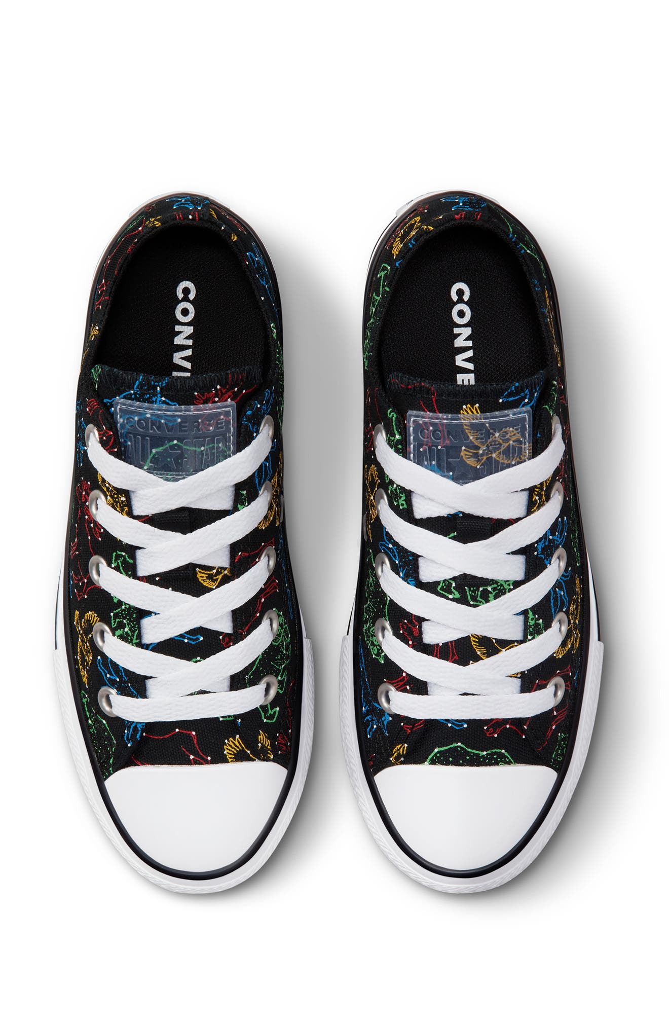 Converse Chuck Taylor<sup>®</sup> All Star<sup>®</sup> Animal Constellation Print Low Top Sneaker, Alternate, color, 