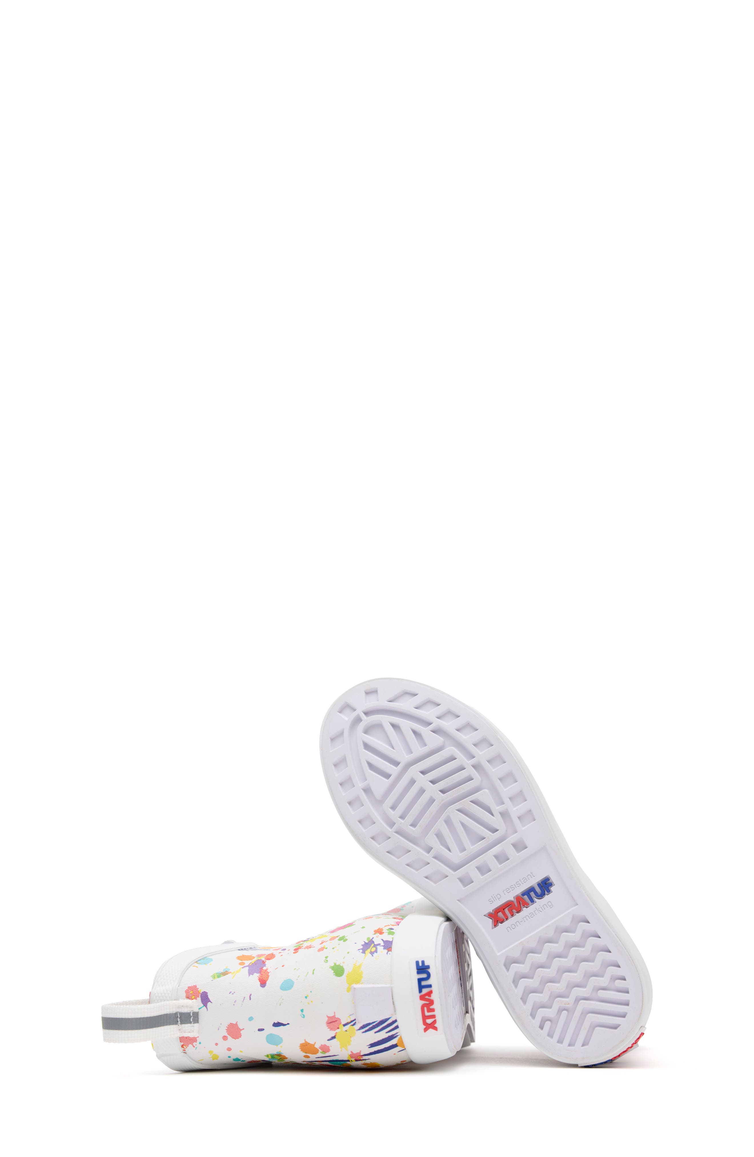 Waterproof Deck Boot, Alternate, color, PAINT SPLATTER