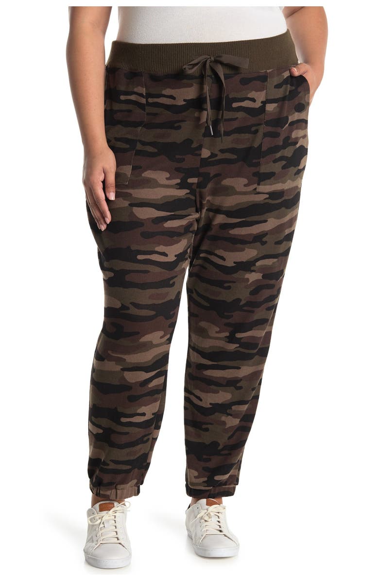 C & C California Printed Drawstring Joggers, Main, color, 