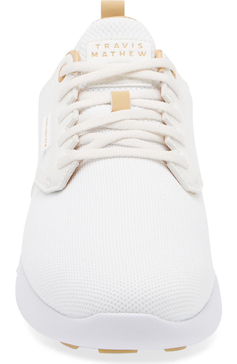 TravisMathew The Daily Pro Hybrid Sneaker, Alternate, color, White/ Gum
