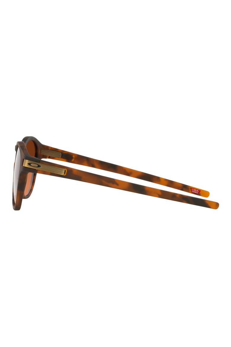 Latch 53mm Prizm™ Oval Sunglasses, Alternate, color, BROWN TORT
