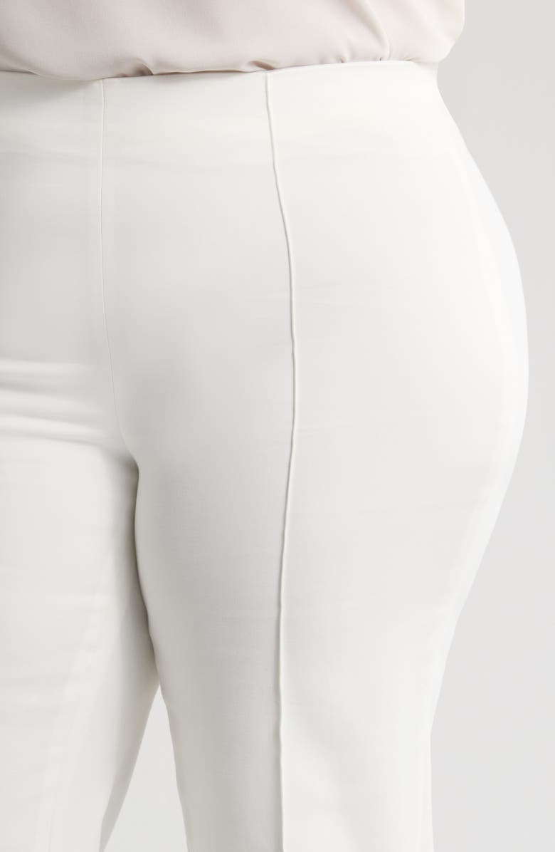 Anne Klein Pintuck High Waist Crop Trousers, Alternate, color, 