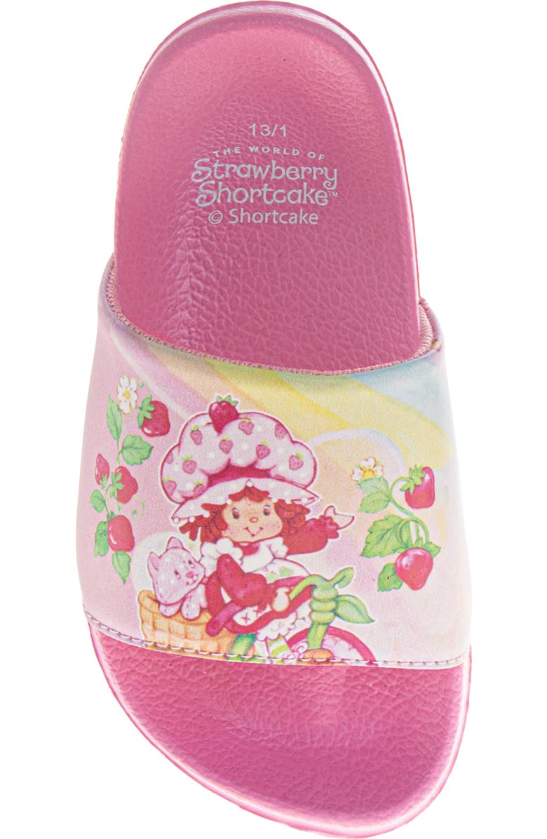 JOSMO Kids' Strawberry Shortcake Slide Sandal, Alternate, color,