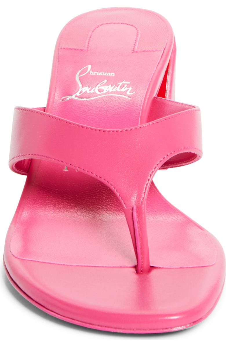 Christian Louboutin Janetonga Thong Sandal, Alternate, color, Pinup/ Lin Pinup