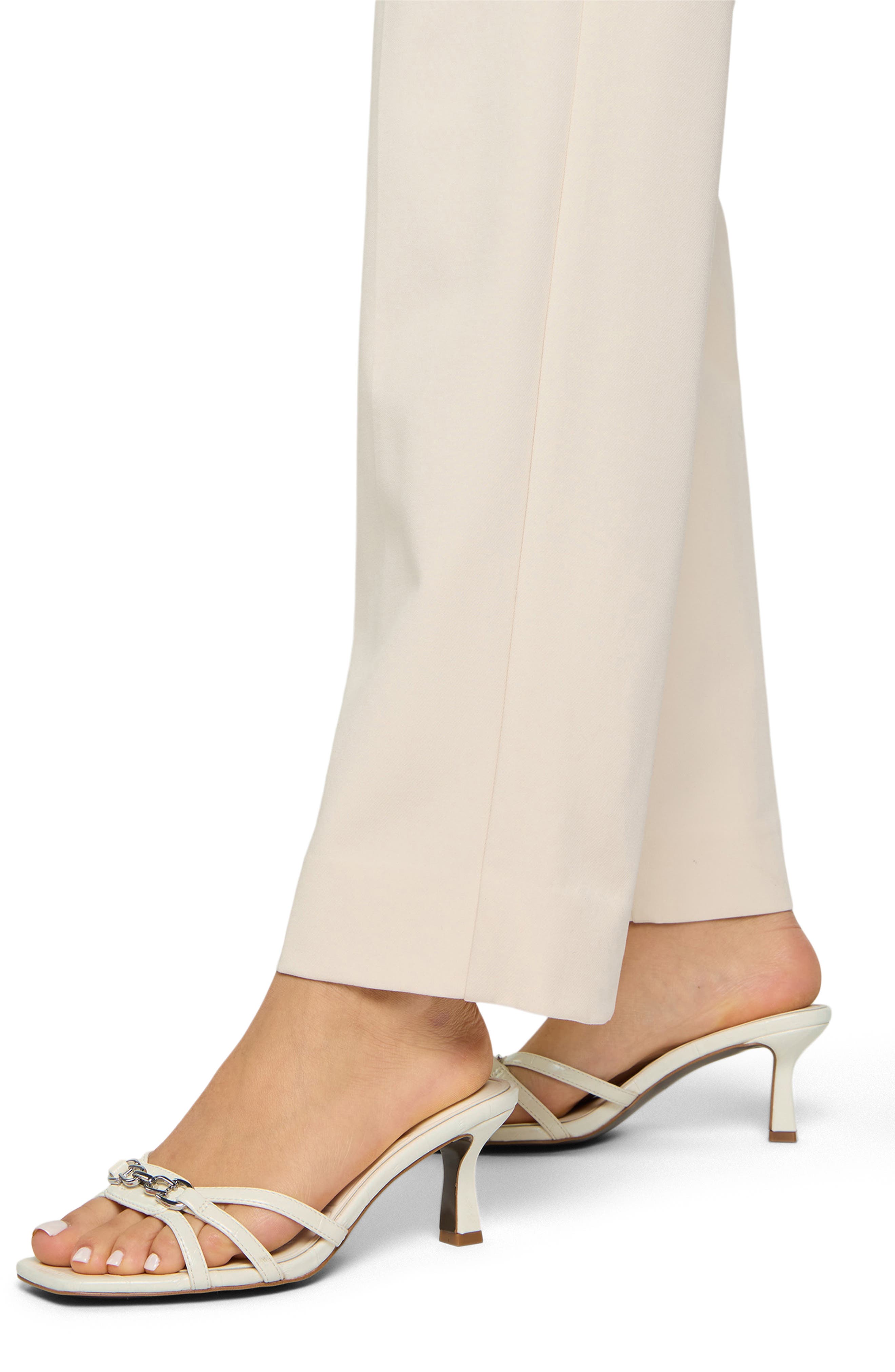 Cordelyia Slide Sandal, Alternate, color, WHITE