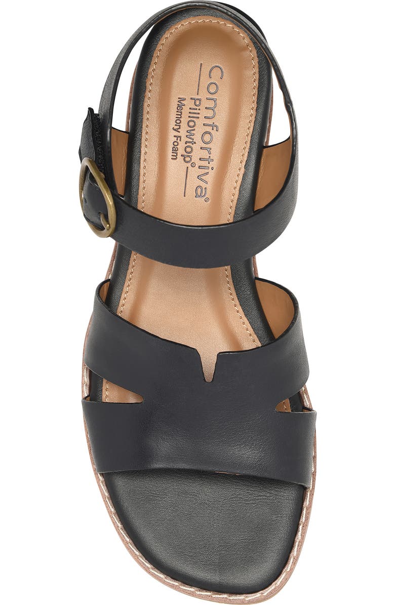 Comfortiva Maira Slingback Wedge Sandal, Alternate, color,