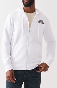 True Religion Filled All-over Print Zip Hoodie