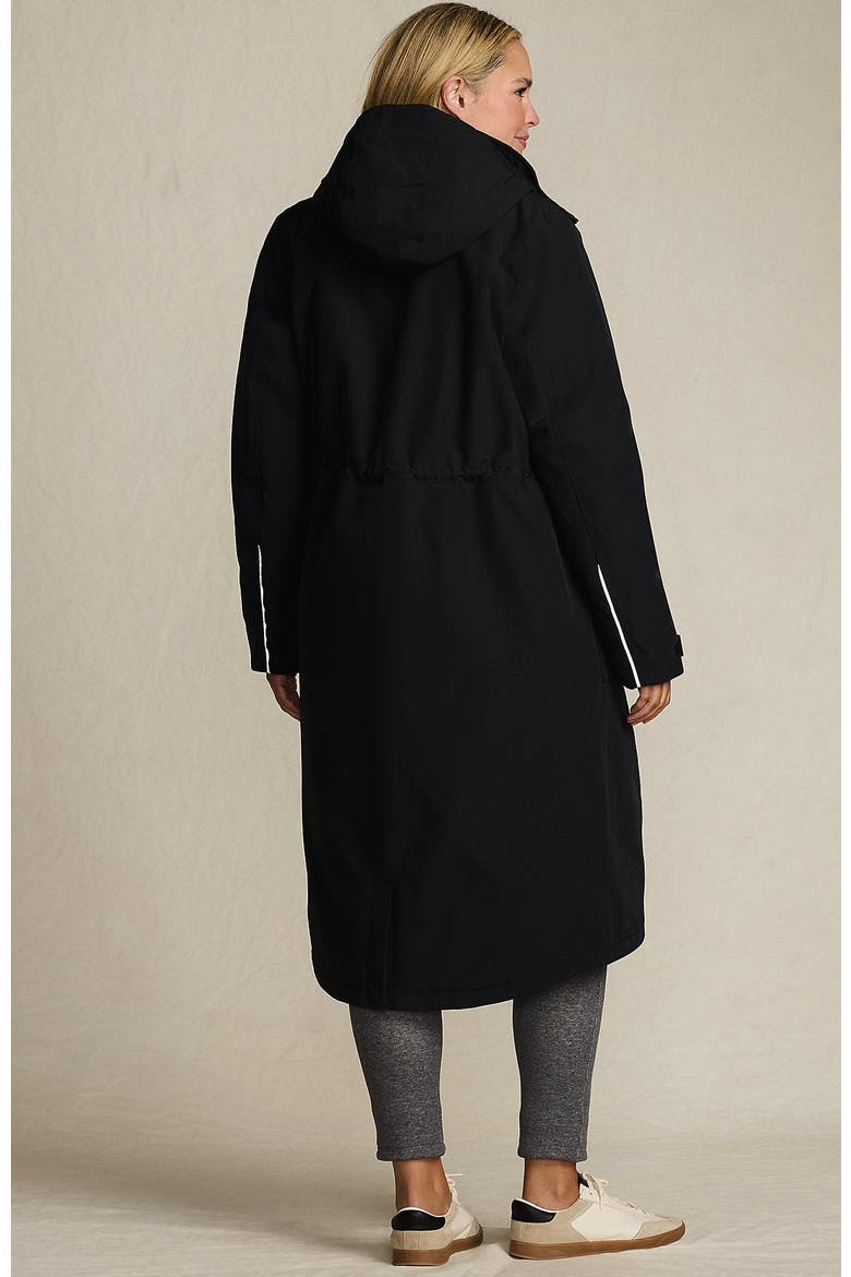 Plus Size Squall Waterproof Insulated Winter Stadium Maxi Coat, Alternate, color, Black