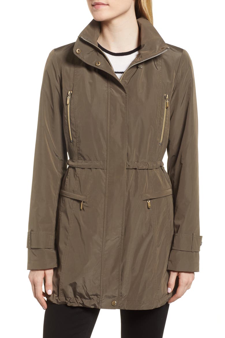 Hooded Parka with Faux Fur Liner, Alternate, color, BRITISH KHAKI