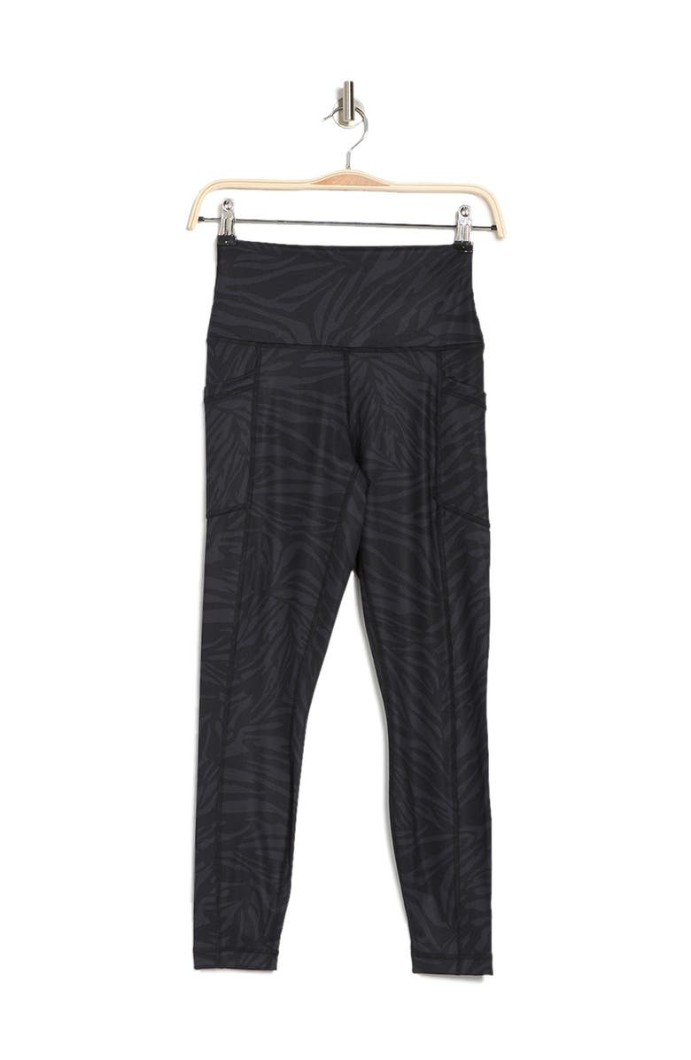 90 DEGREE BY REFLEX Wonderflex Elastic Free High Waist Side Pocket Ankle Leggings, Alternate, color, 