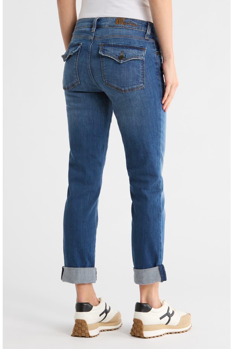 Katy Cuffed Boyfriend Jeans, Alternate, color, FIELD RUSH