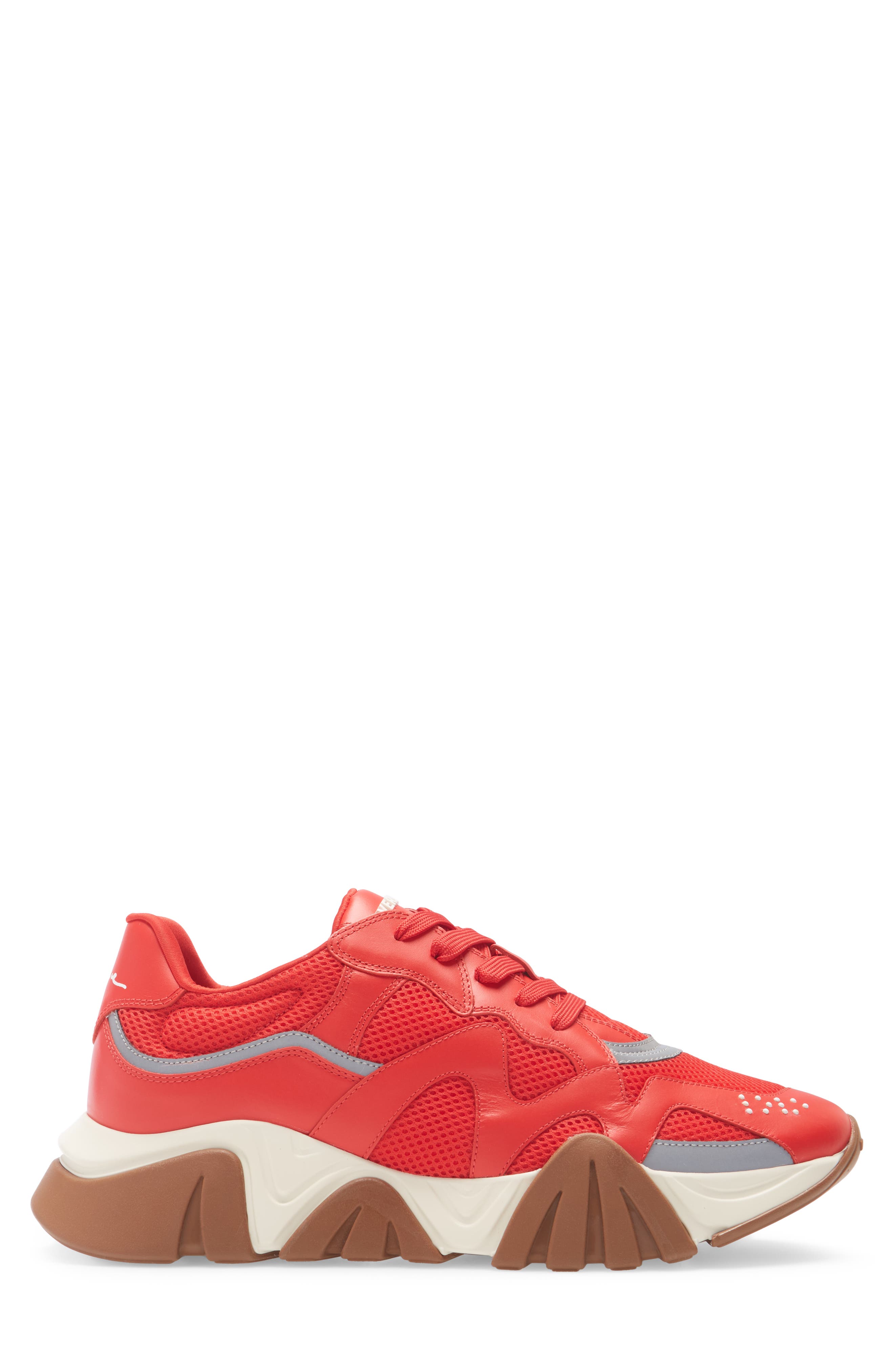 Versace Chunky Sole Sneaker, Alternate, color, 