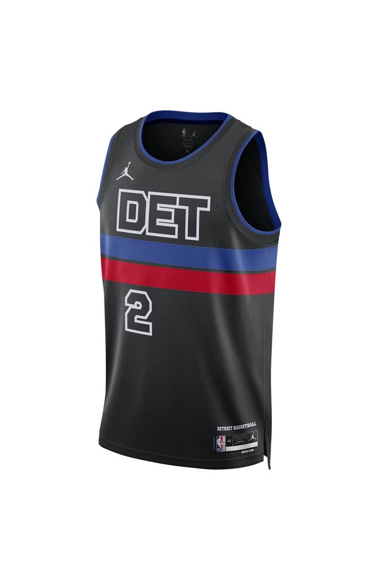 Nike Unisex Nike Cade Cunningham Black Detroit Pistons Swingman Jersey - Statement Edition, Alternate, color, Black