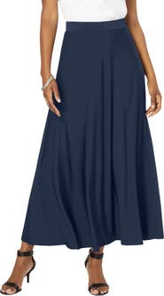 Roaman's Ultrasmooth® Fabric Maxi Skirt