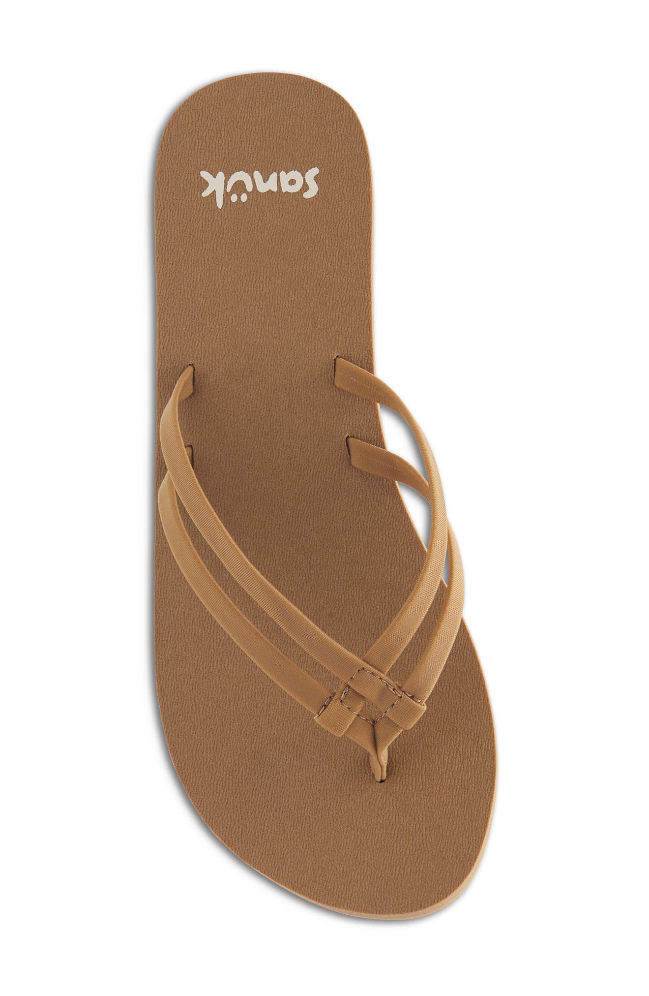 Mandy Yoga Mat Flip Flop, Alternate, color, TOBACCO BROWN